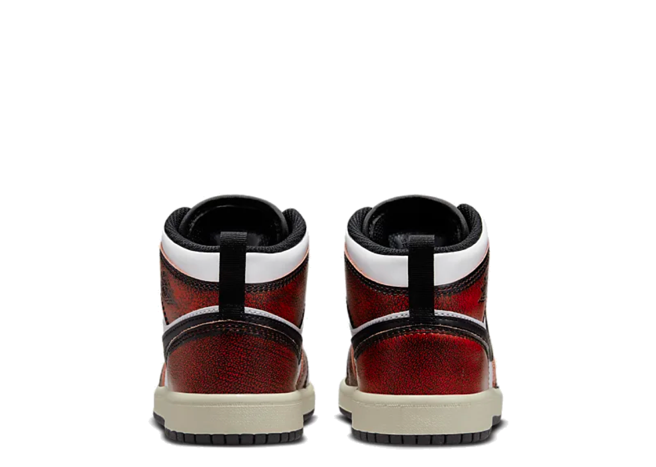 Air Jordan 1 Mid SE Wear-Away Chicago (Pre-School) - photo 3