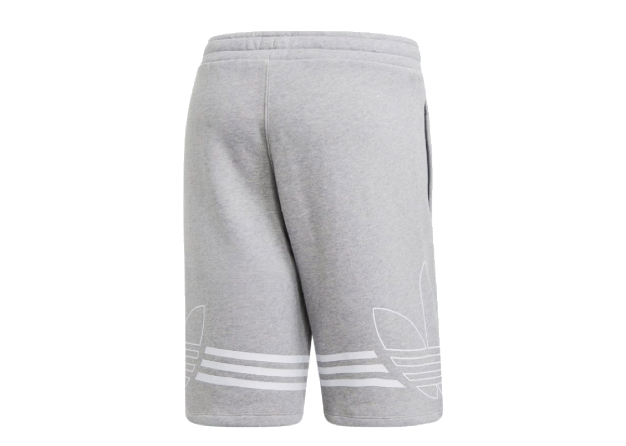 Adidas Outline Trefoil Short Medium Grey Heather - photo 2