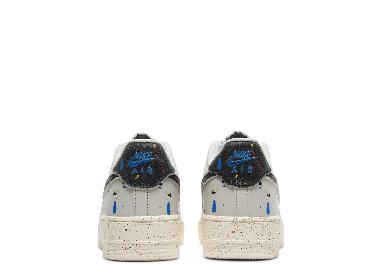 Nike Air Force 1 LV8 Paint Splatter Light Bone (Grade School) - photo 3
