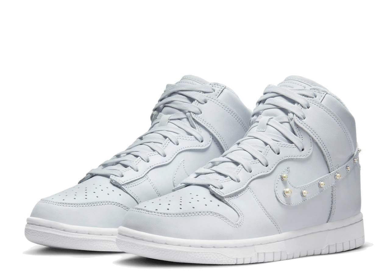 Nike Dunk High SE Pearl Pure Platinum (Women's) - photo 2