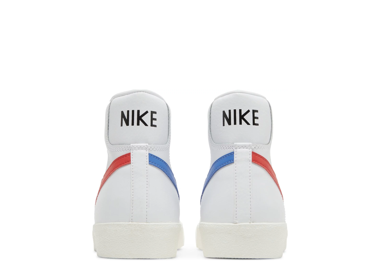 Nike Blazer Mid '77 Vintage White Red Blue - photo 3