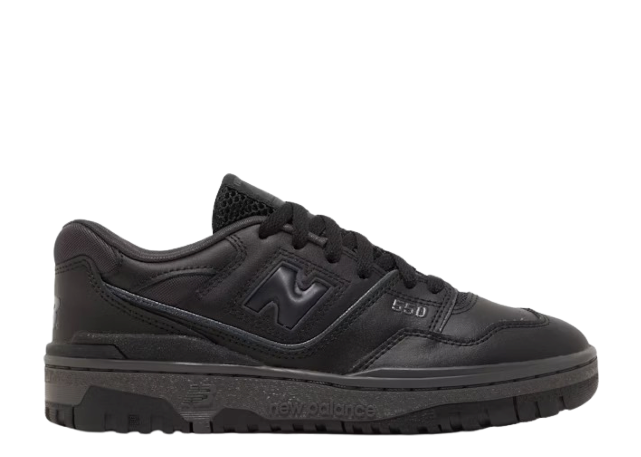 New Balance 550 Triple Black (Grade School)