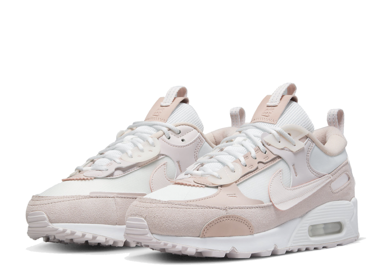 Nike Air Max 90 Futura Summit White Barely Rose (Women's) - photo 2