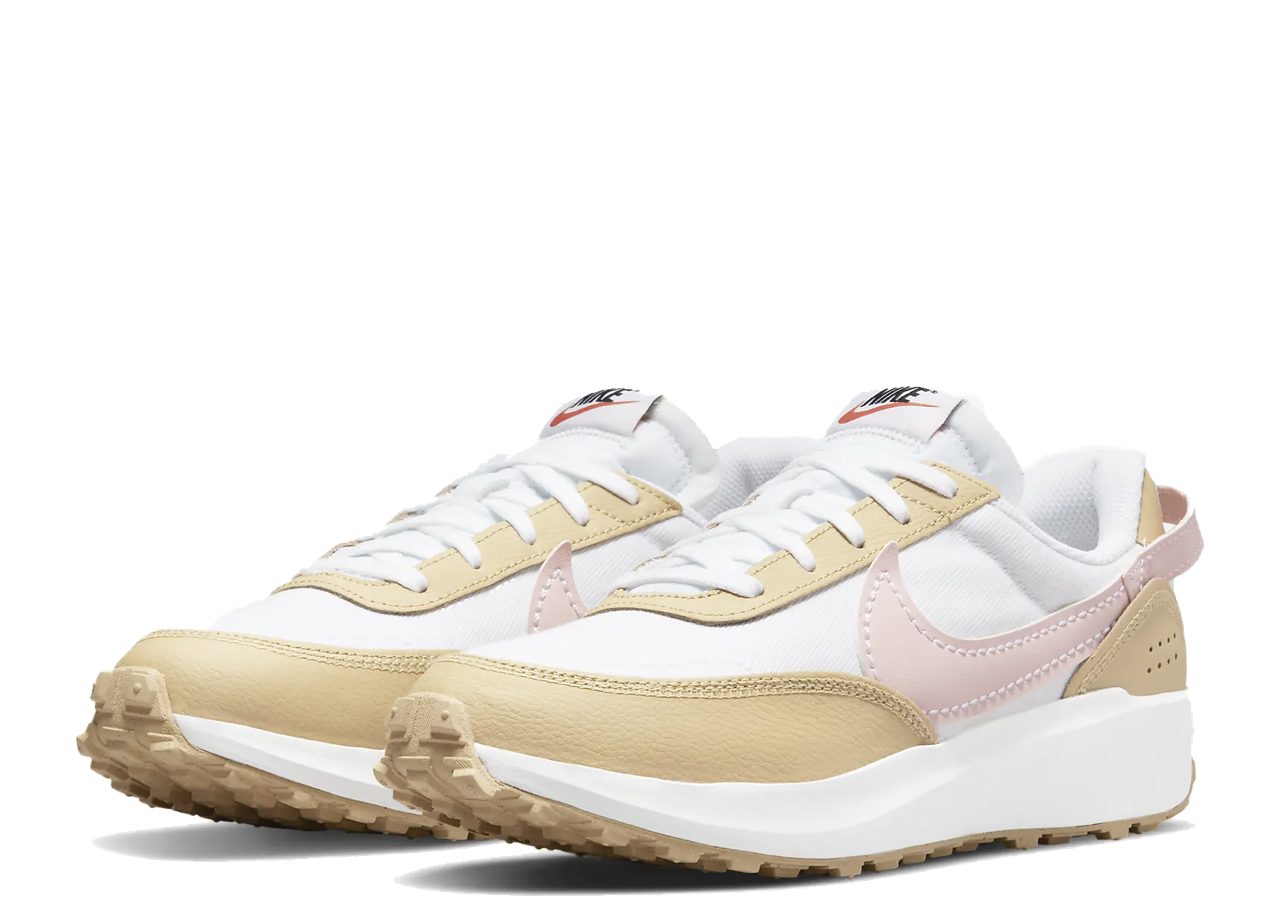 Nike Waffle Debut White Yellow Pink (Women's) - photo 2