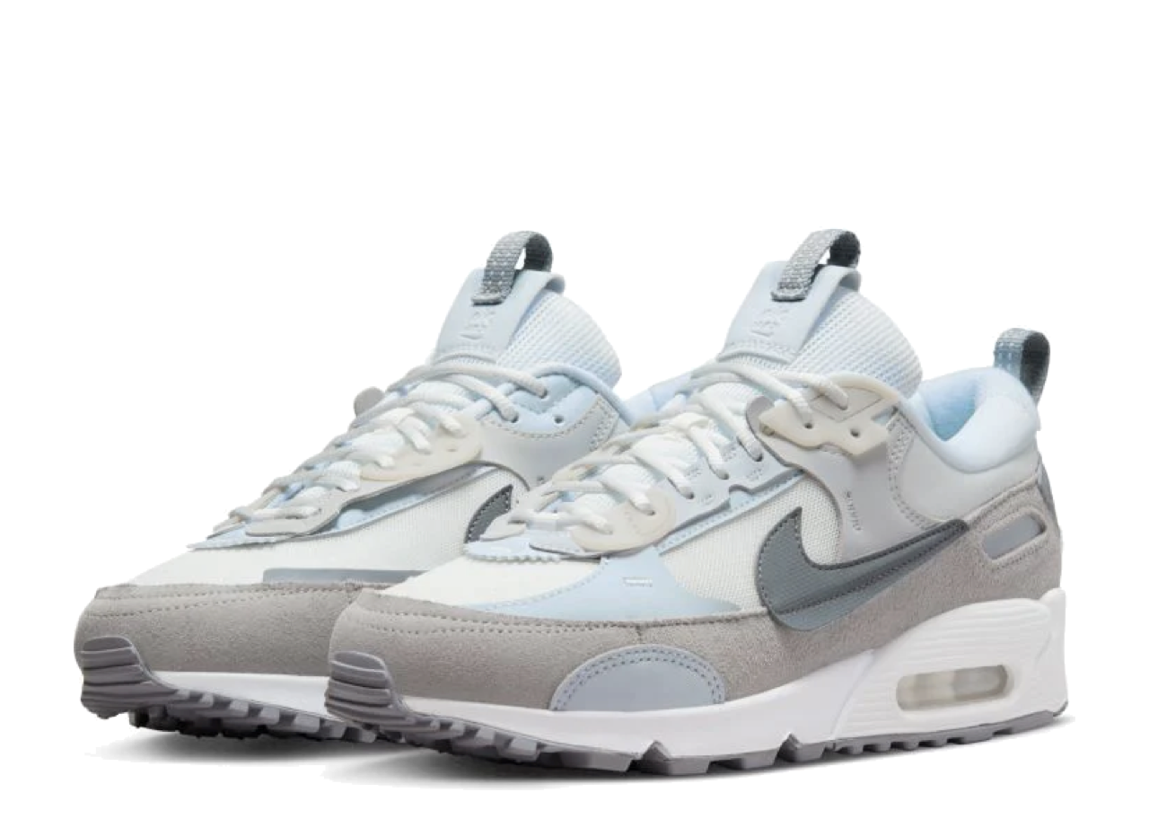 Nike Air Max 90 Futura Summit White Pure Platinum (Women's) - photo 2