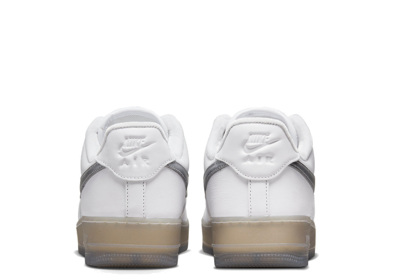 Nike Air Force 1 Low '07 PRM White Metallic Silver - photo 3