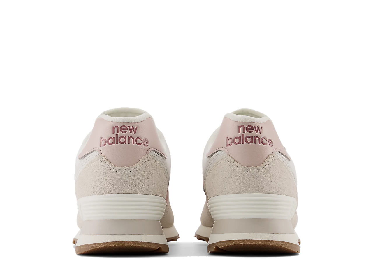 New Balance 574 White Beige Pink - photo 3