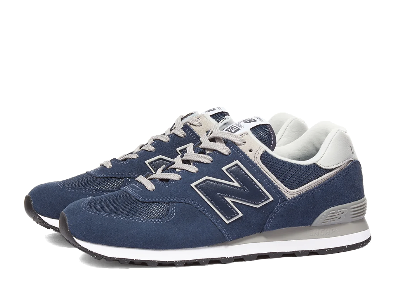 New Balance 574 Navy White (2022) - photo 2