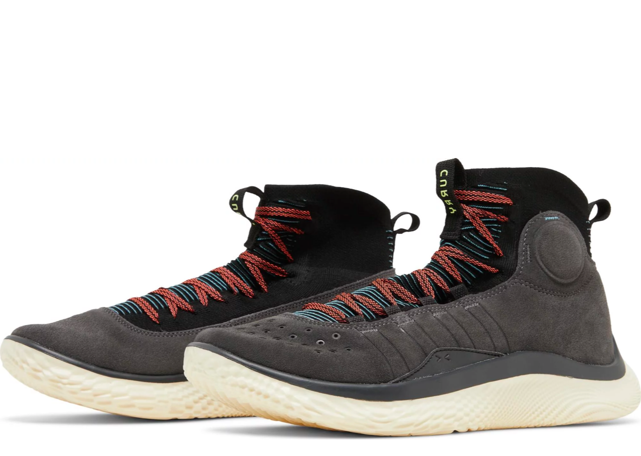 Under Armour Curry 4 Flotro Grey Black - photo 2