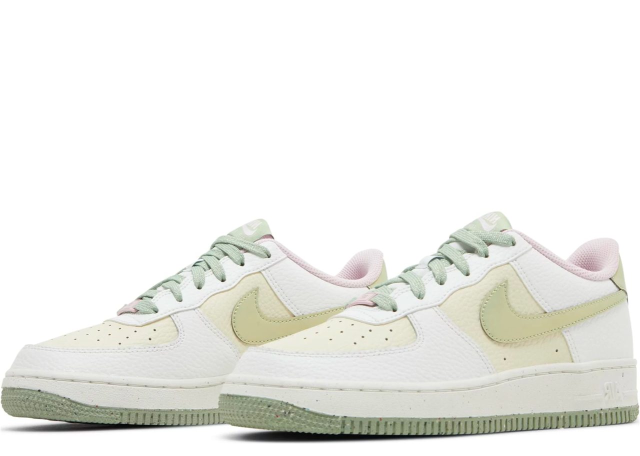 Nike Air Force 1 Low Summit White Honeydew (Grade School) - photo 2