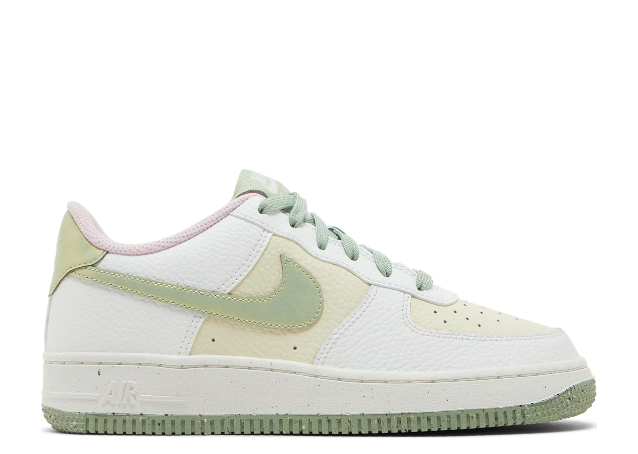 Nike Air Force 1 Low Summit White Honeydew (Grade School)
