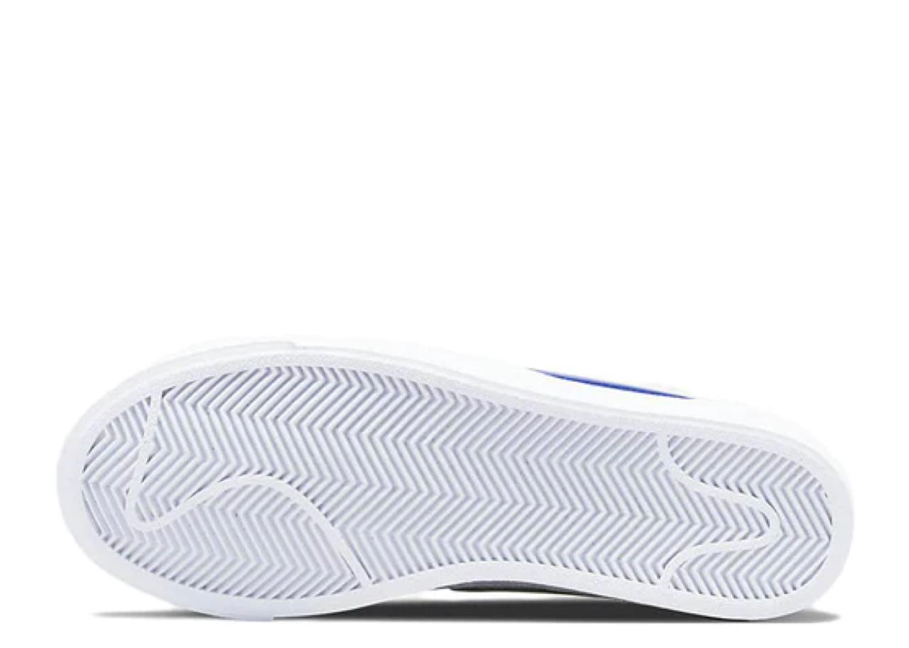 Nike Blazer 77 Low White Medium Blue Cholorophyll (Grade School) - photo 4