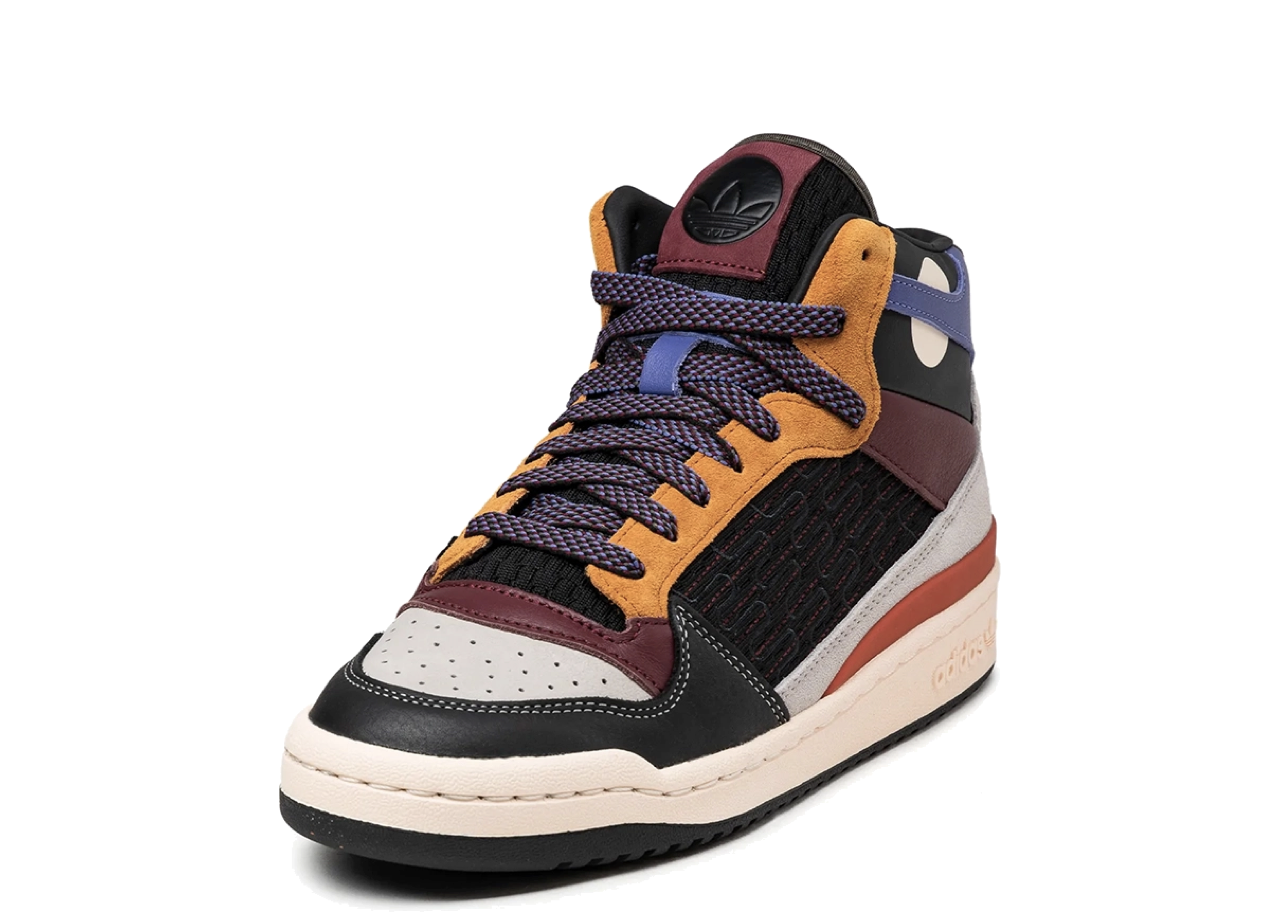Adidas Forum Mid Patchwork Black Shadow Red - photo 2