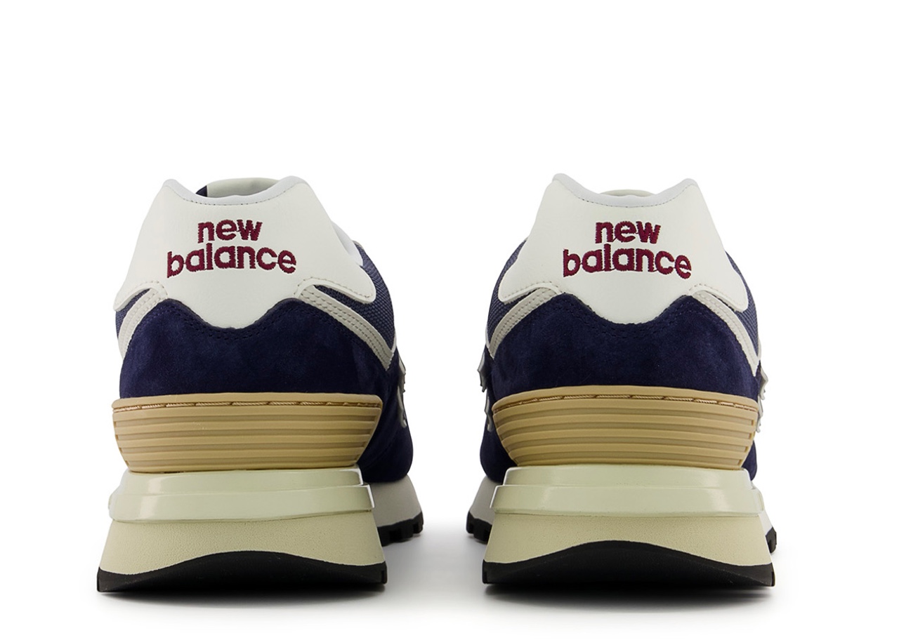New Balance 574 Navy White Beige - photo 3