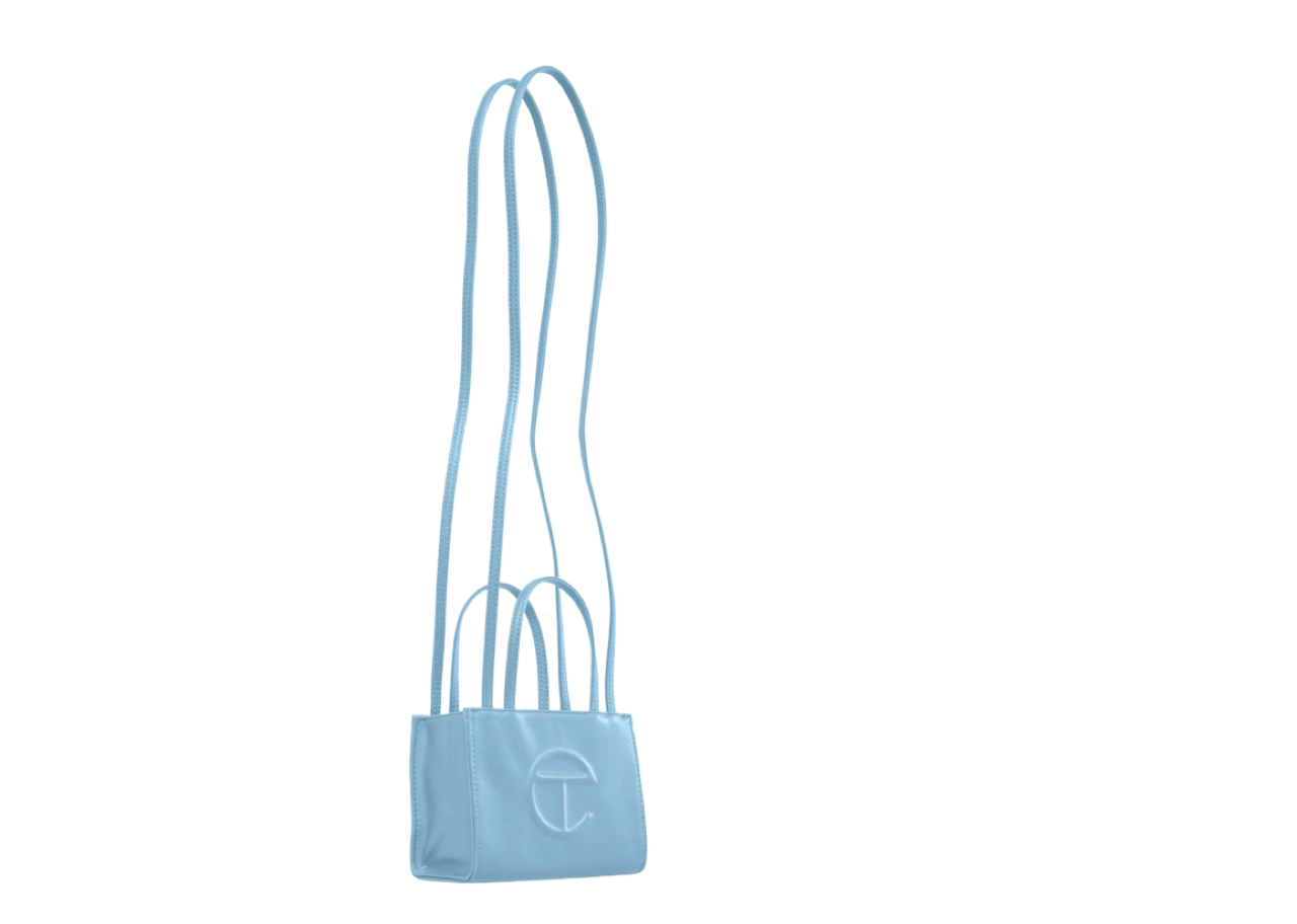 Telfar Small Pool Blue Shopping Bag - photo 2