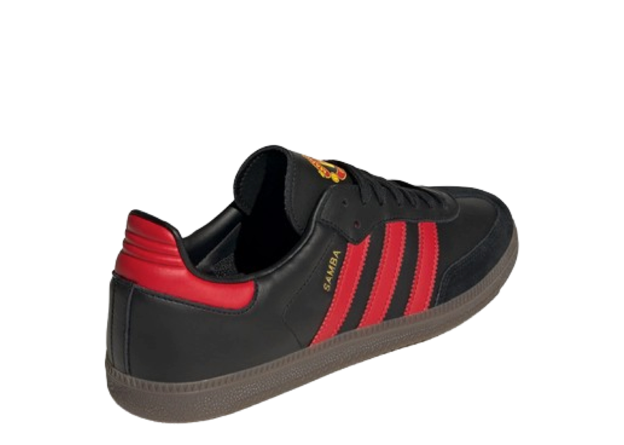 Adidas Samba Team Manchester United Black Red - photo 3