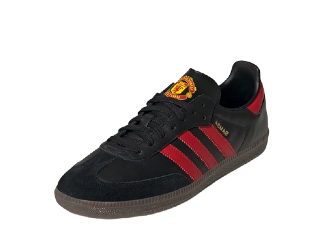 Adidas Samba Team Manchester United Black Red - photo 2