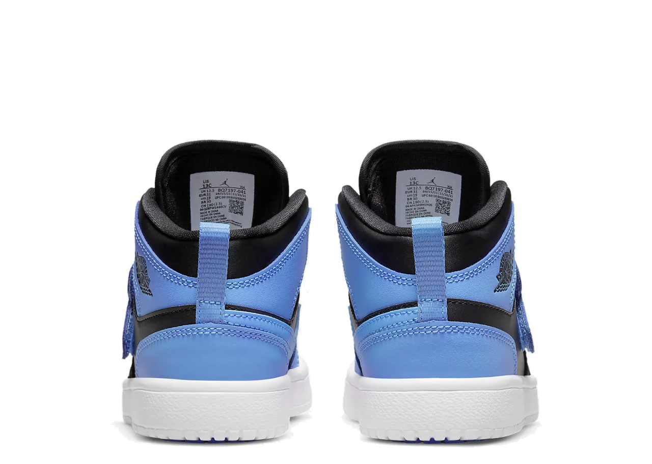 Sky Air Jordan 1 Black University Blue (Pre-School) - photo 3