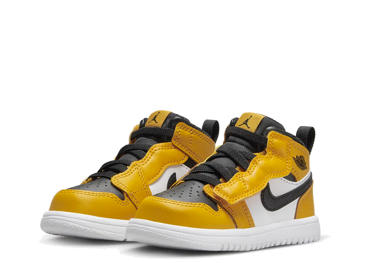 Air Jordan 1 Mid Alt Taxi (Toddler) - photo 2
