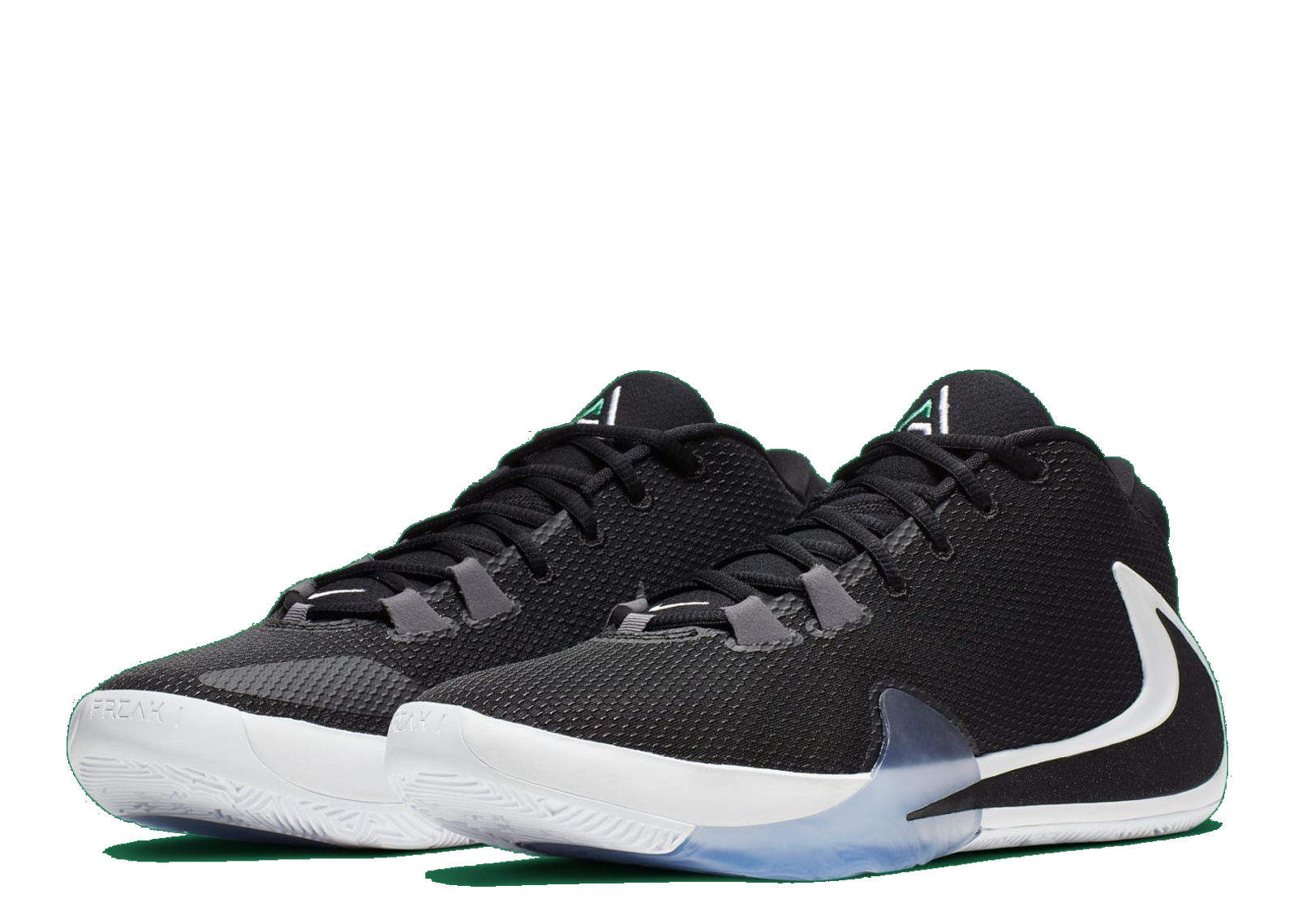 Nike Zoom Freak 1 Black White - photo 2