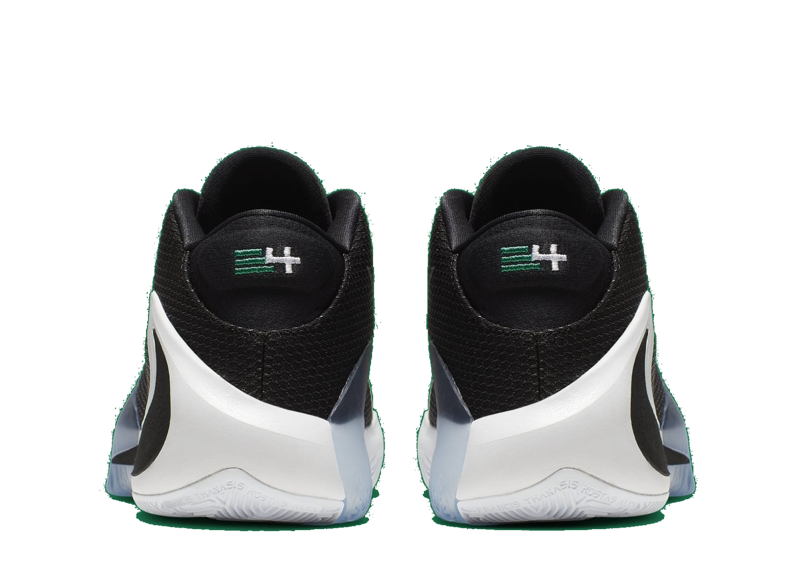 Nike Zoom Freak 1 Black White - photo 4