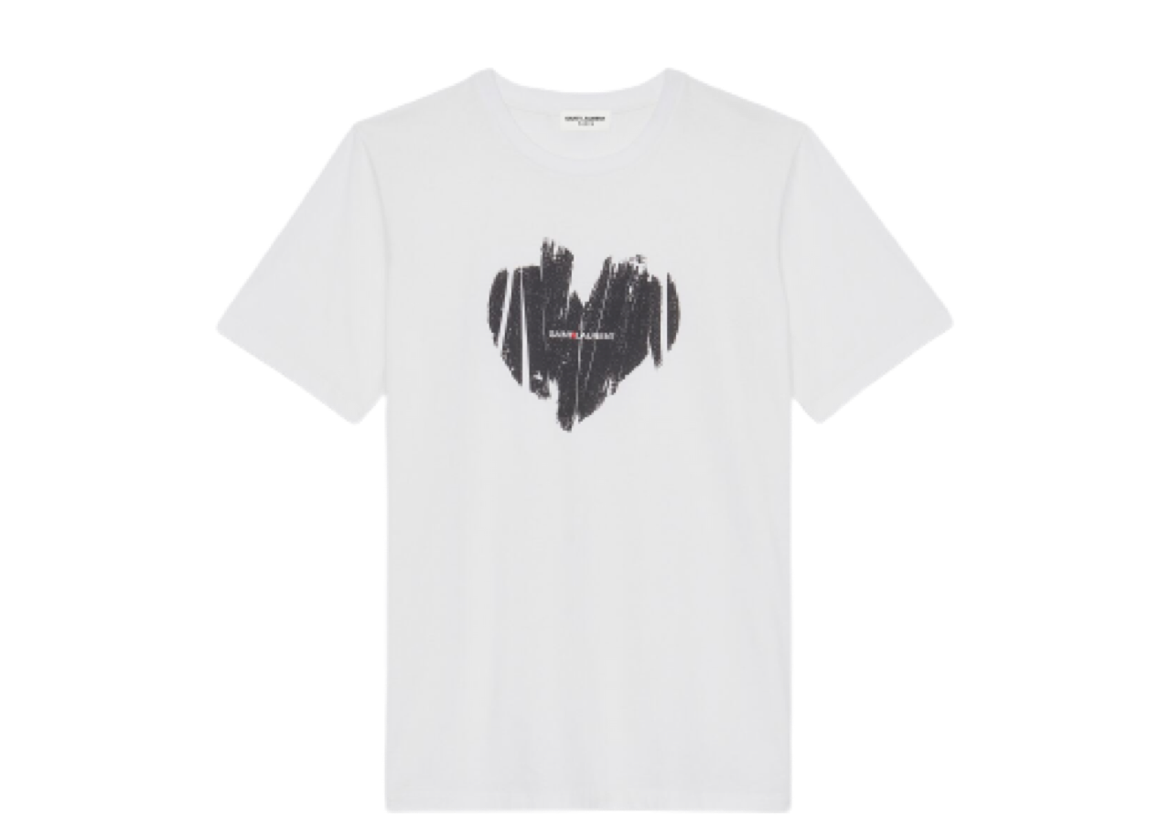 Saint Laurent  Heart T-Shirt (W)
