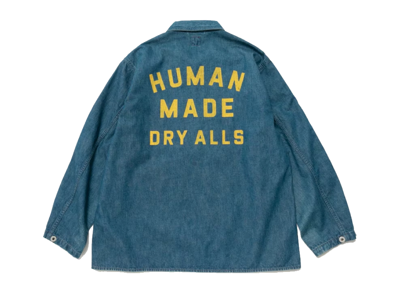 Human Made Denim Work Shirt Indigo - photo 2