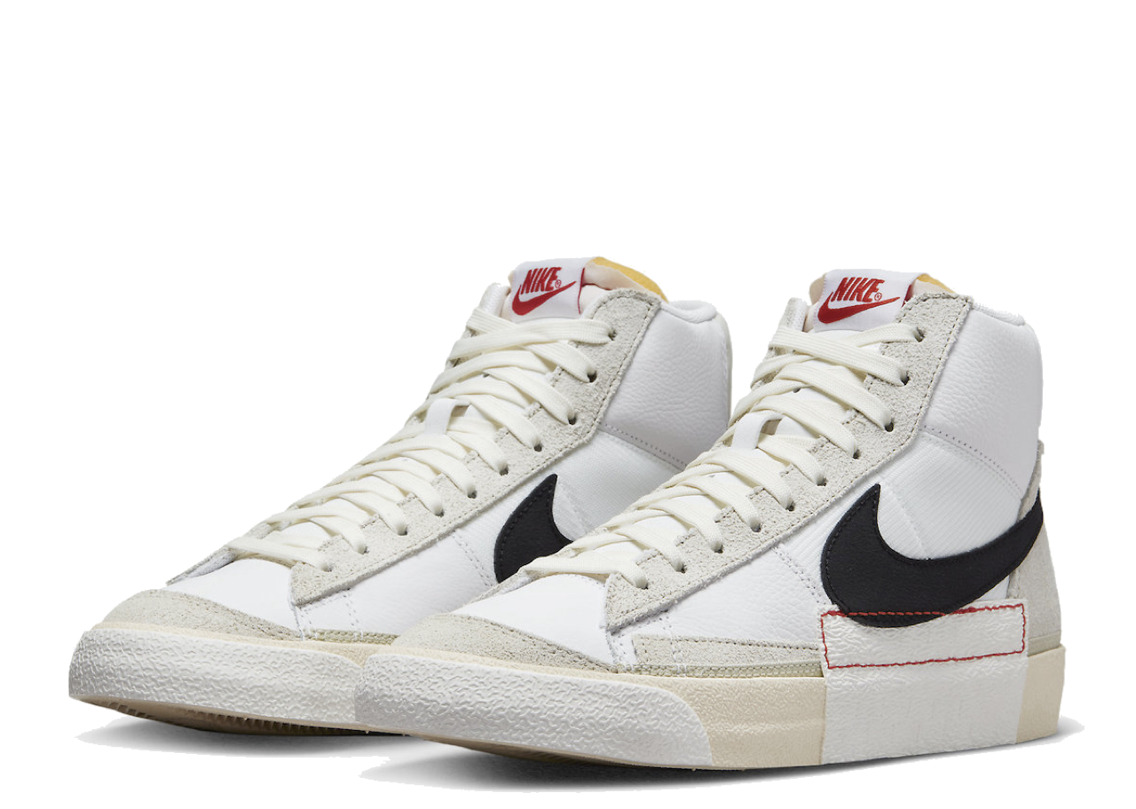Nike Blazer Mid '77 Pro Club White Black Light Bone Summit White - photo 2