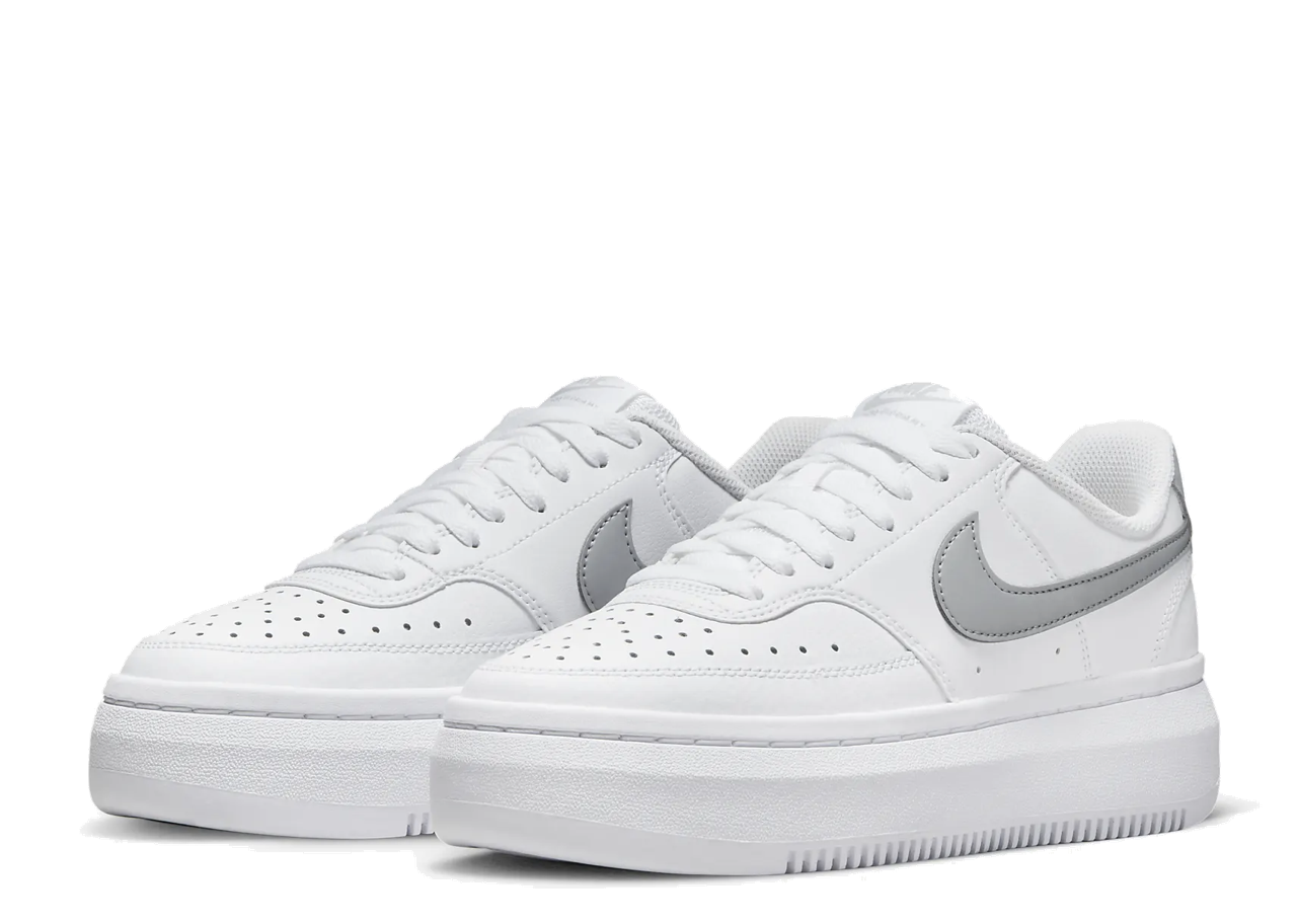 Nike Court Vision Alta White Metallic Silver (Women's) - photo 2