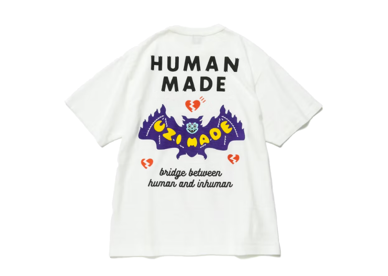 Human Made Uzi Made #1 T-Shirt White