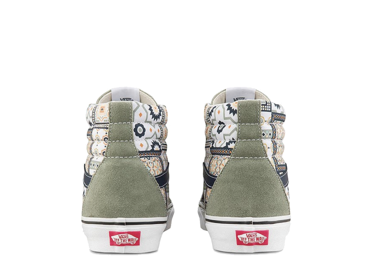 Vans Sk8-Hi Reissue Morocccan Tile Dark Khaki - photo 3
