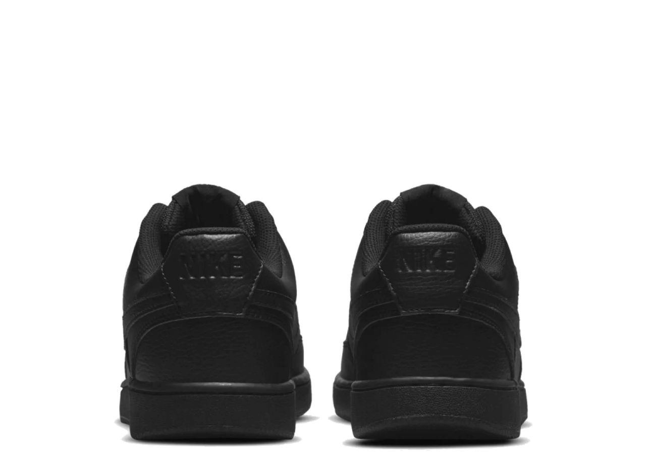 Nike Court Vision Low Next Nature Triple Black - photo 3