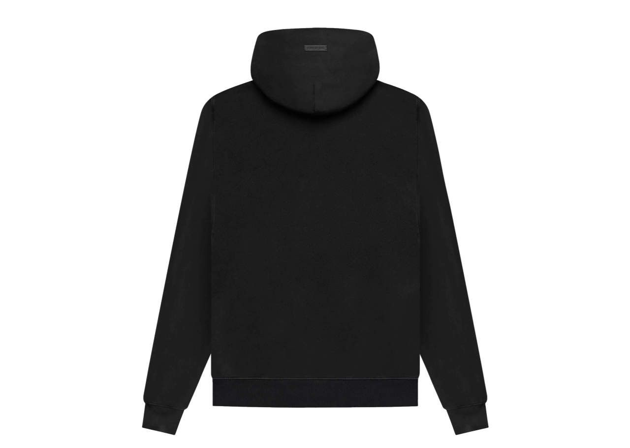 Fear of God Essentials Baseball Hoodie Black - photo 2