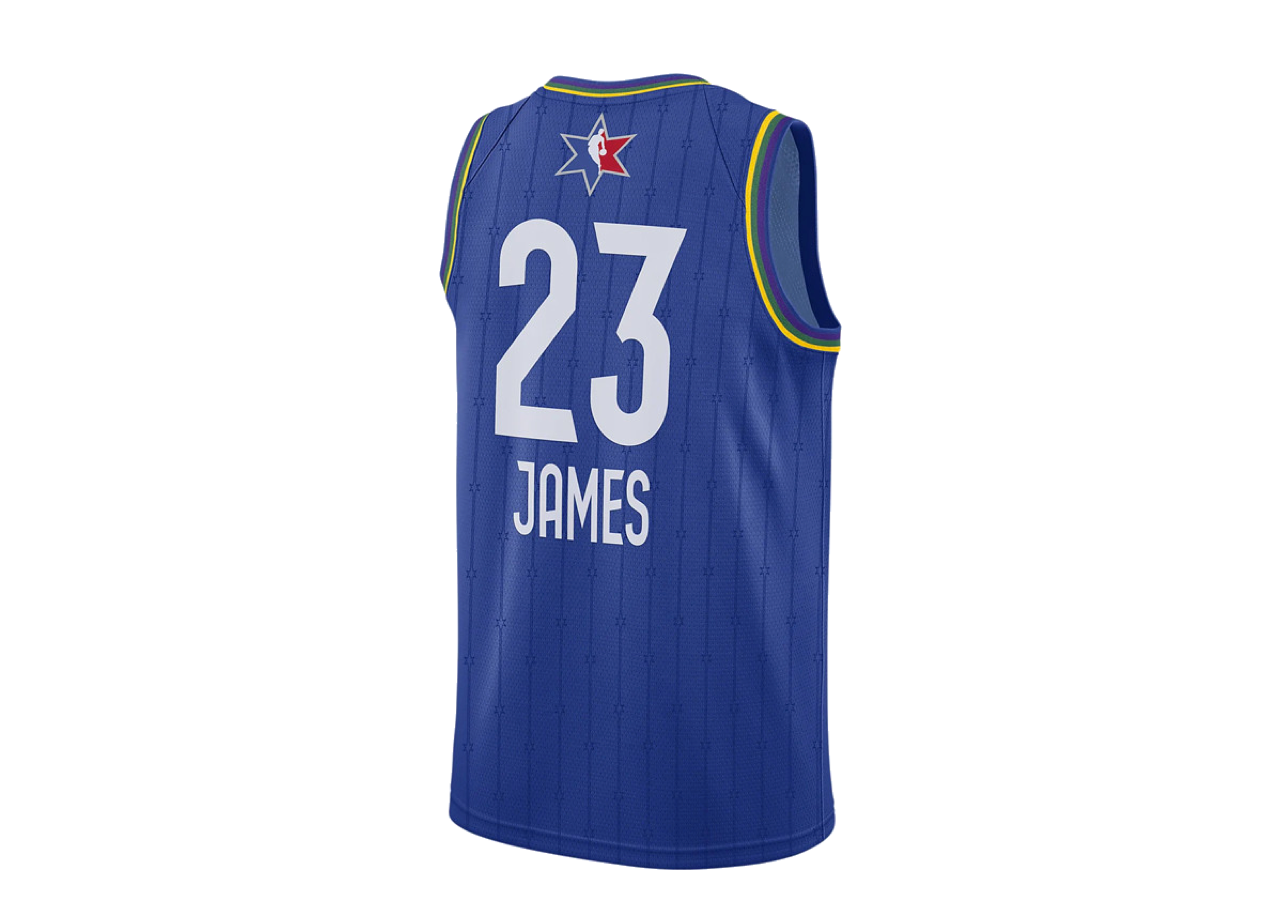 Jordan NBA All-Star Game Edition LeBron James Swingman Jersey Blue - photo 2