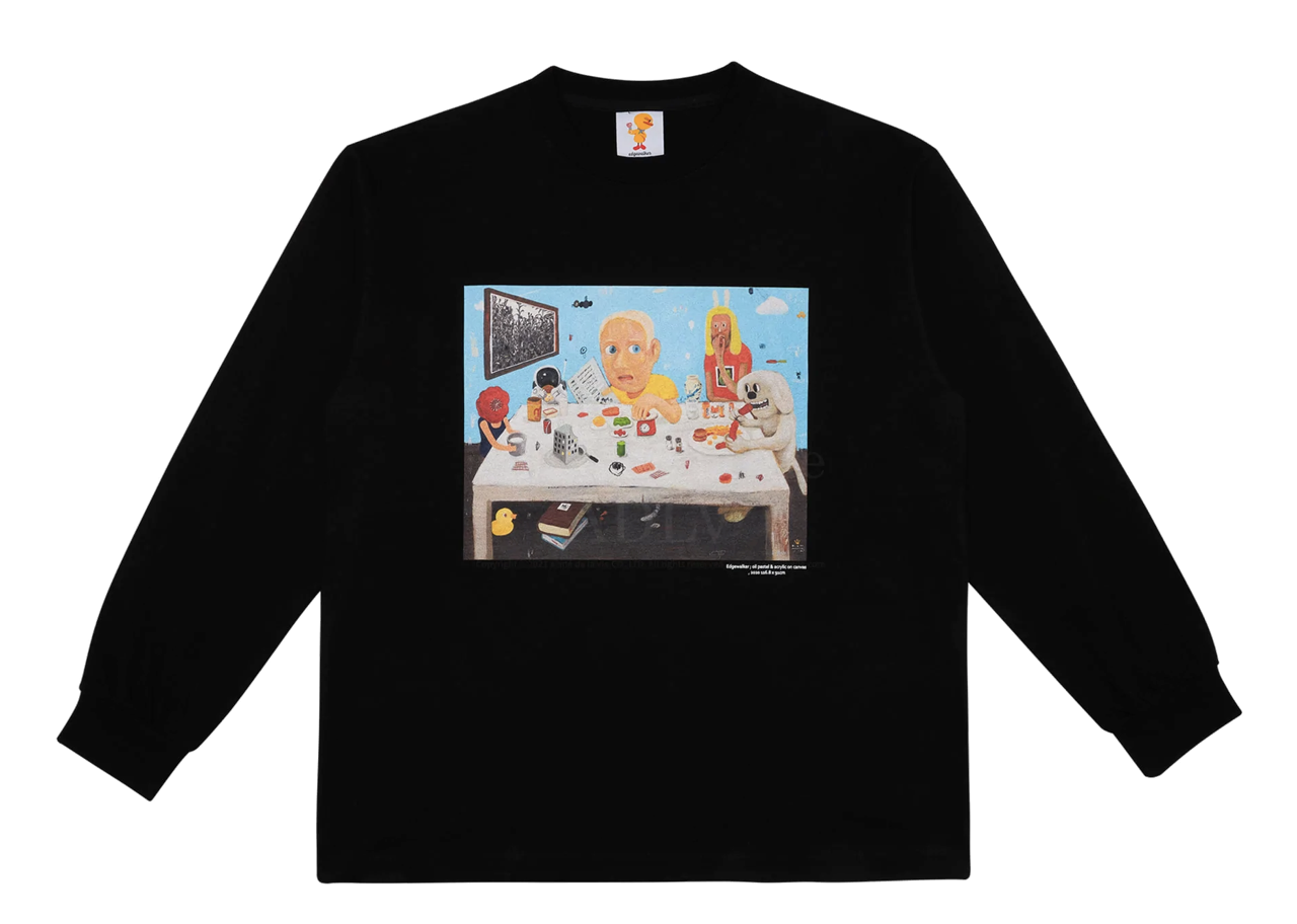 Acme De La Vie x Edgewalker No 28 Long Sleeve T-Shirt Black