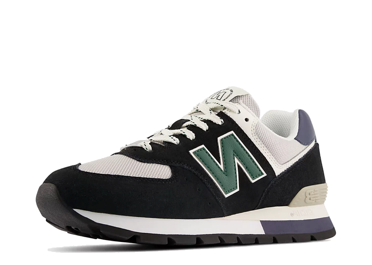 New Balance 574 Black Green - photo 2