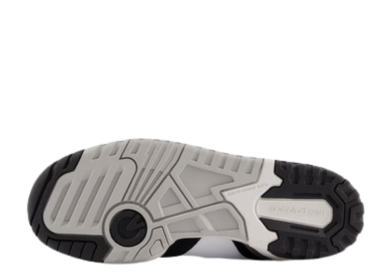 New Balance 550 White Black Rain Cloud (Grade School) - photo 4