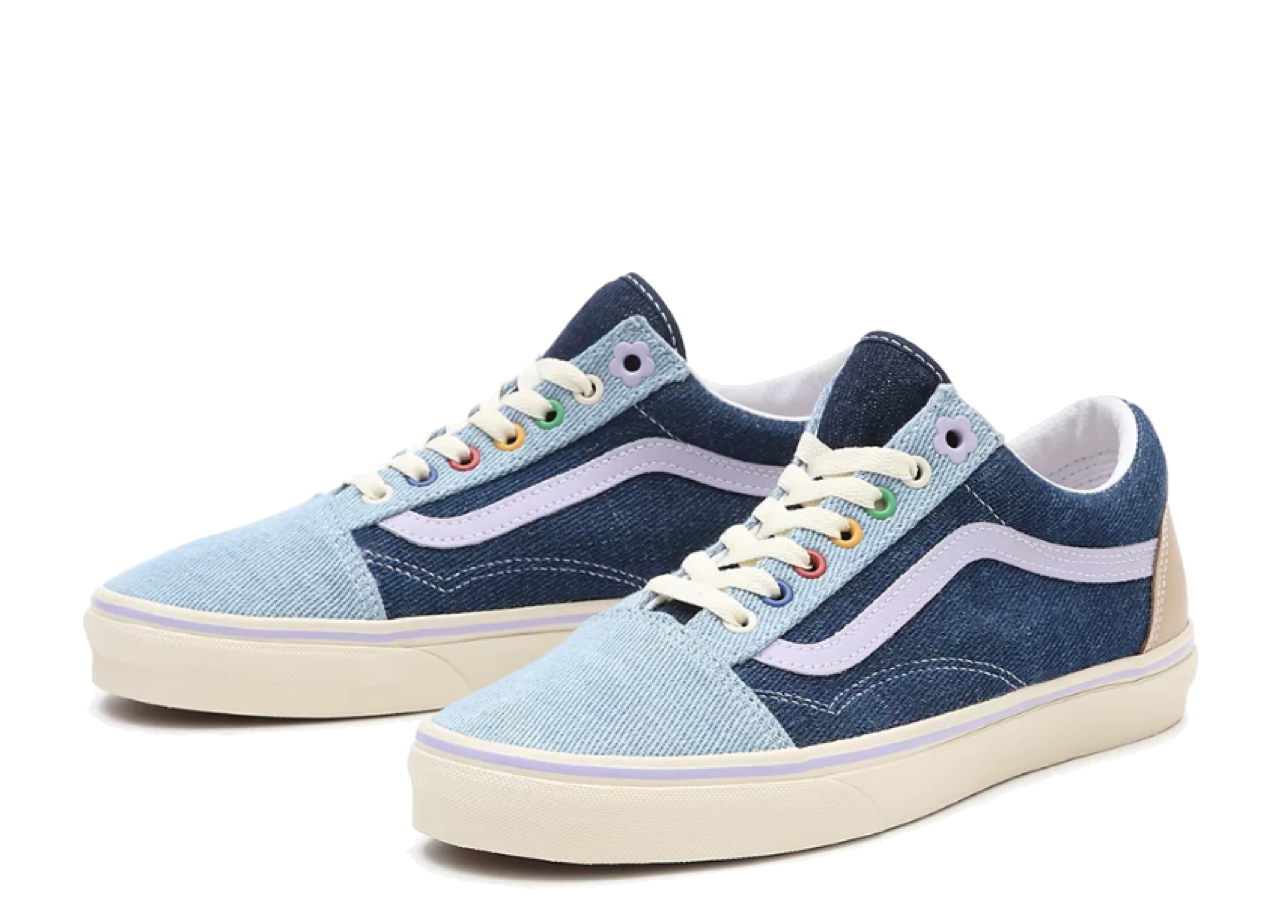 Vans Old Skool Emma Mulholland on Holiday Blue Denim - photo 2
