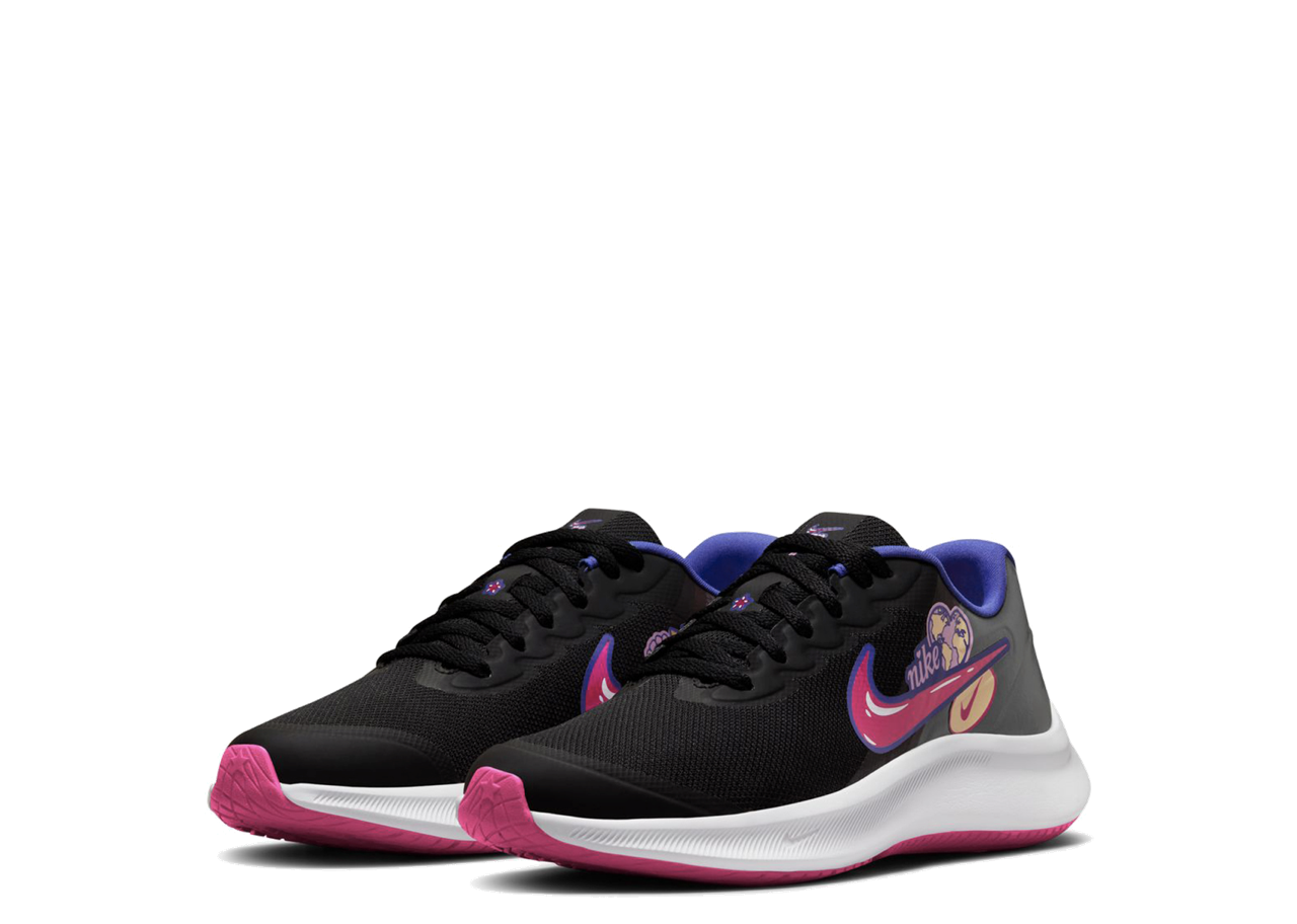 Nike Star Runner 3 SE Black Very Berry (Grade School) - photo 2