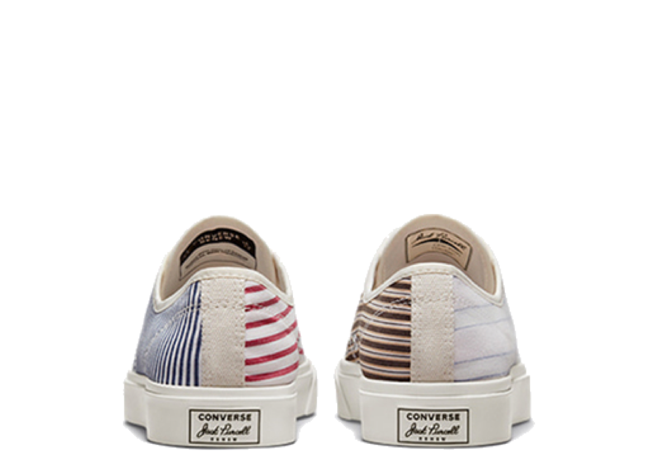 Converse Jack Purcell Low Beyond Retro Stripe Egret - photo 3