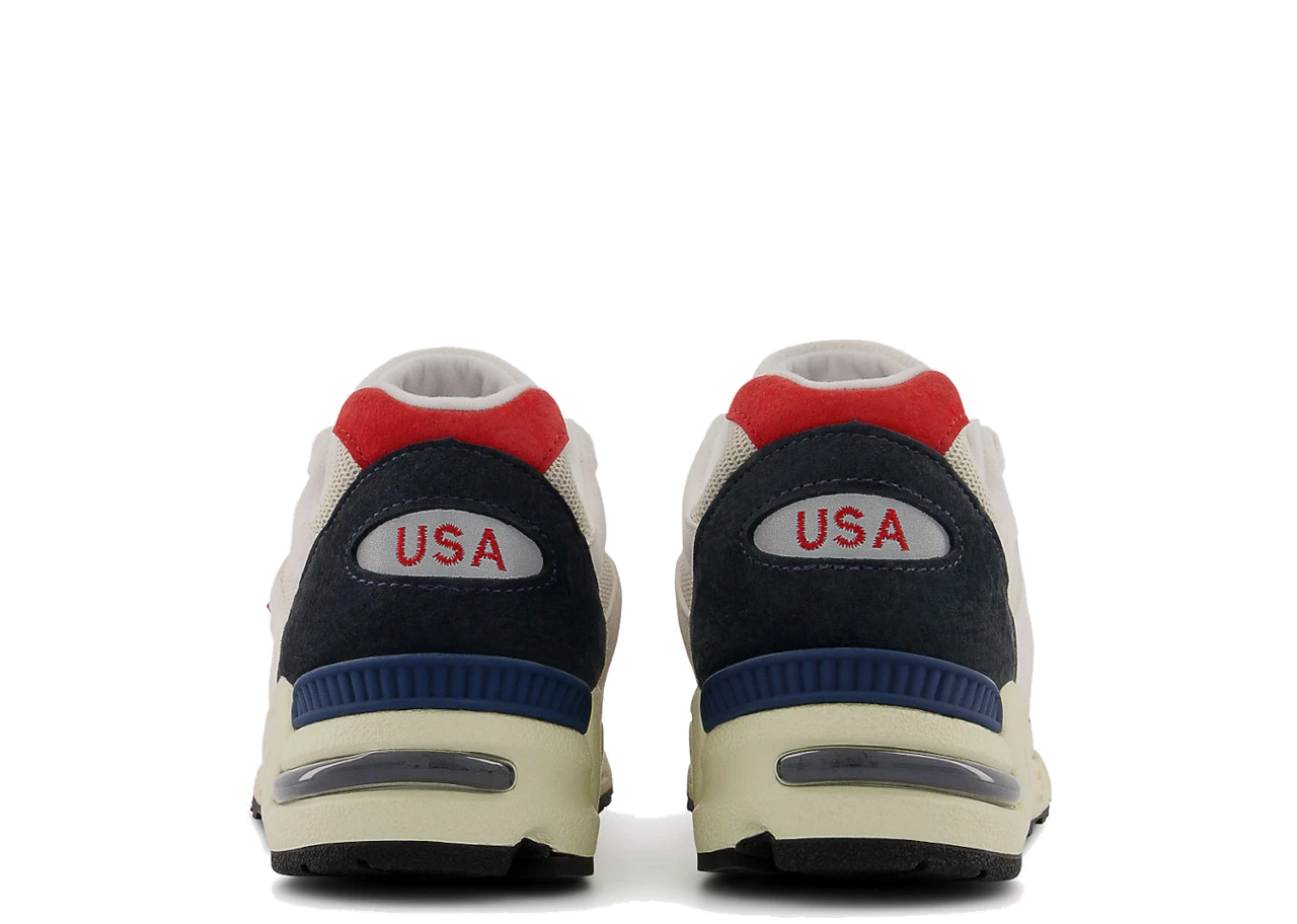 New Balance 990v2 MiUSA Teddy Santis Navy Sea Salt - photo 3