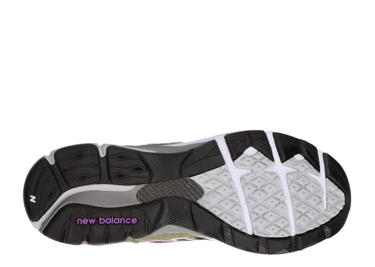 New Balance 990v3 MiUSA Teddy Santis Green Purple - photo 4