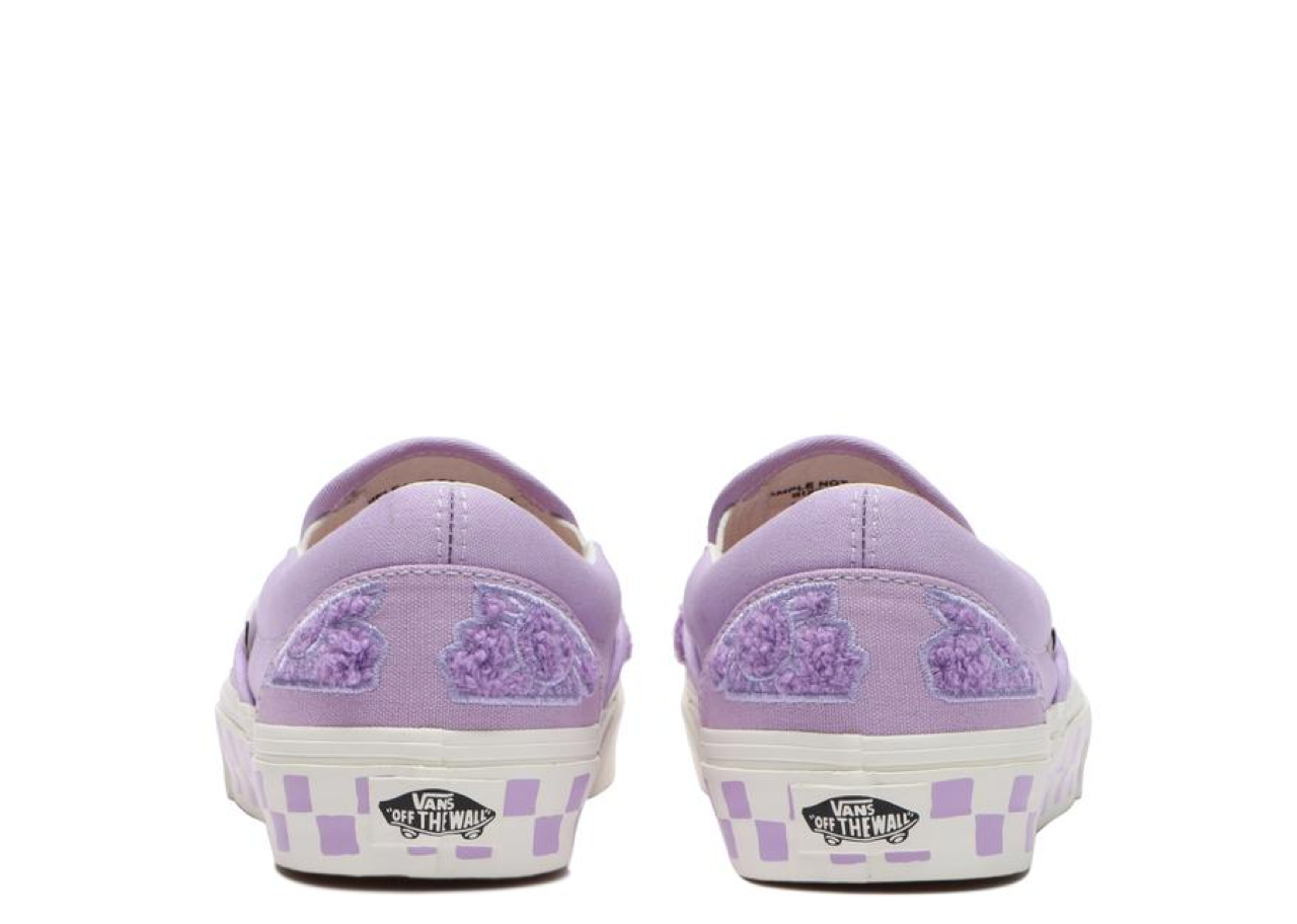 Vans Classic Slip-On Emma Mulholland on Holiday Whimsical Floral Embroidery - photo 3