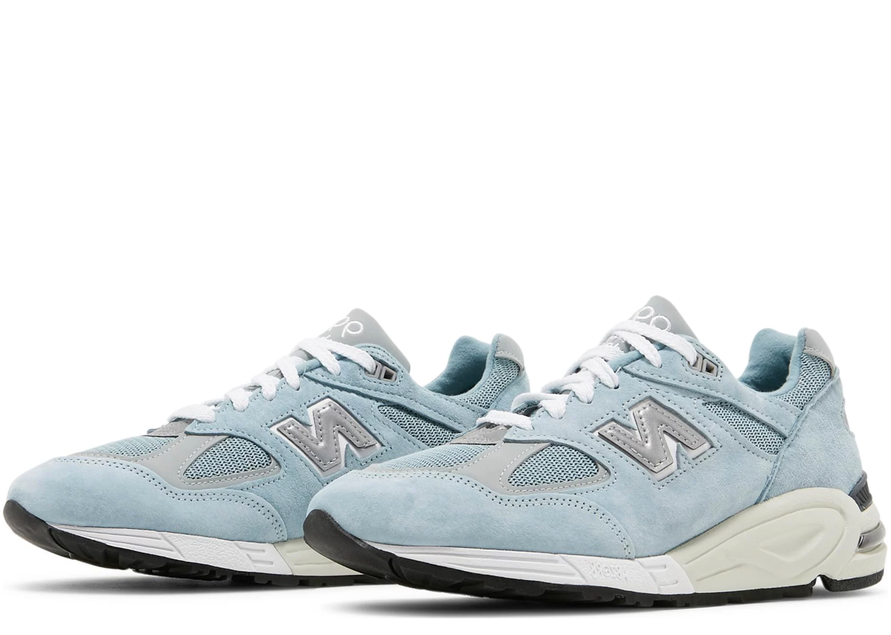 New Balance 990v2 Kith Storm Blue - photo 2