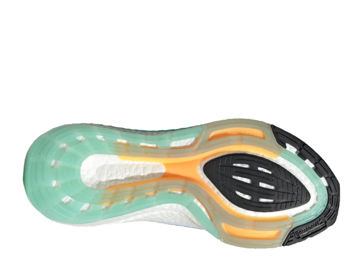 Adidas Ultra Boost 22 Flash Orange Mint Rush - photo 4