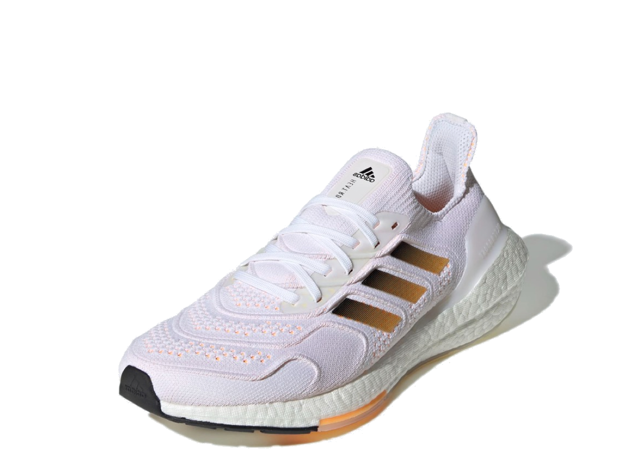 Adidas Ultra Boost 22 HEAT.RDY White Flash Orange - photo 2