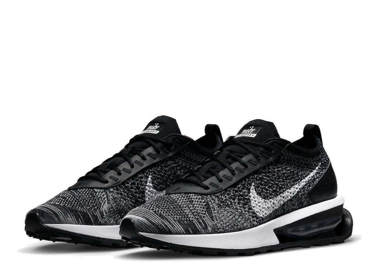 Nike Air Max Flyknit Racer Next Nature Black White (Women's) - photo 2