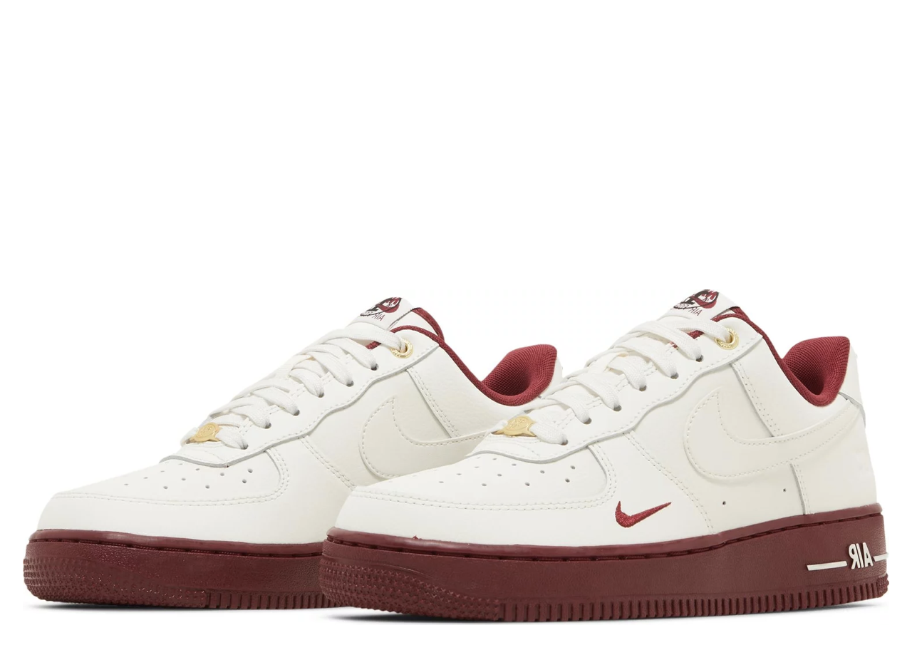 Nike Air Force 1 Low '07 SE 40th Anniversary Edition Sail Team Red (Women's) - photo 2