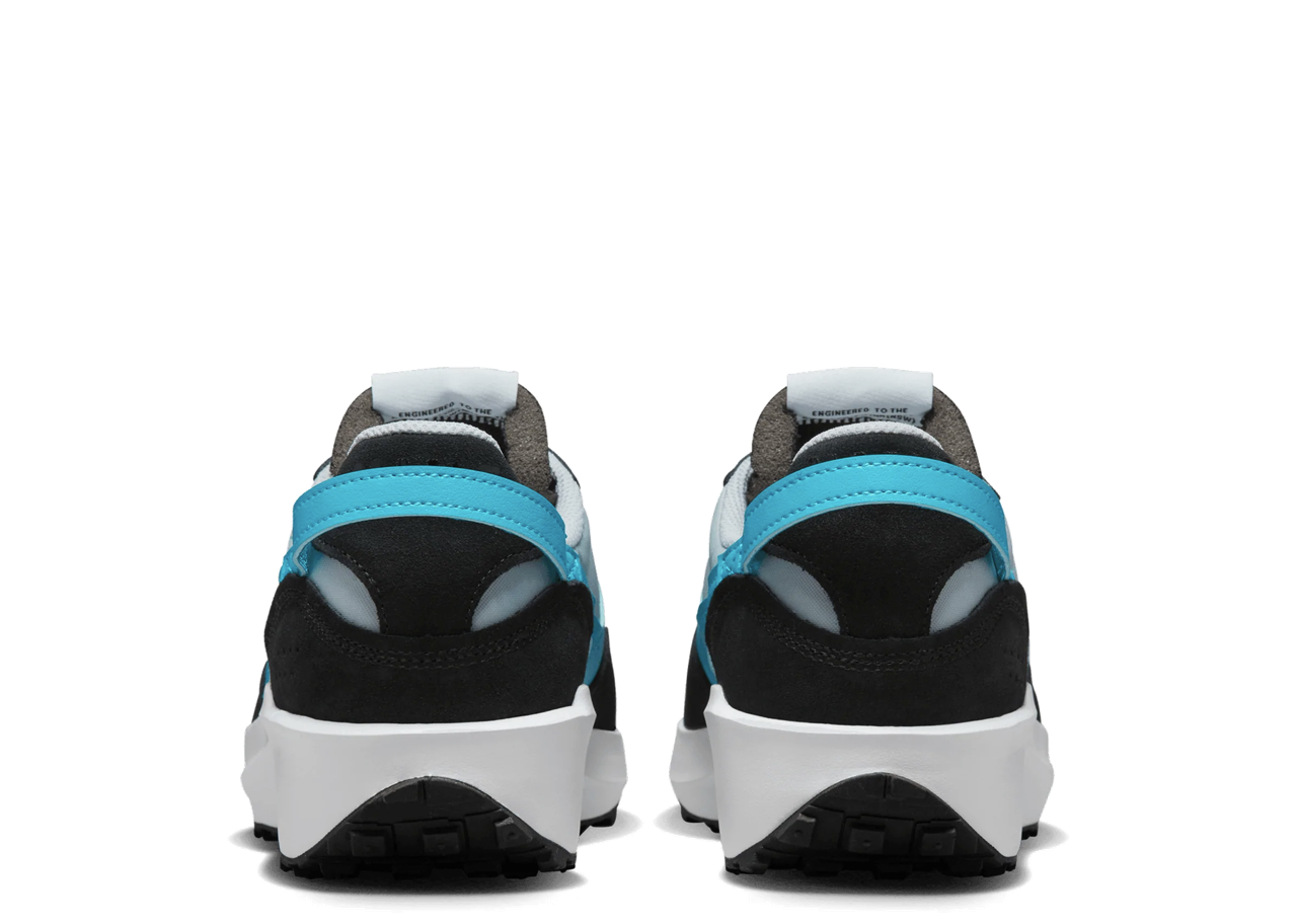 Nike Waffle Debut Grey Frog Laser Blue Black - photo 3
