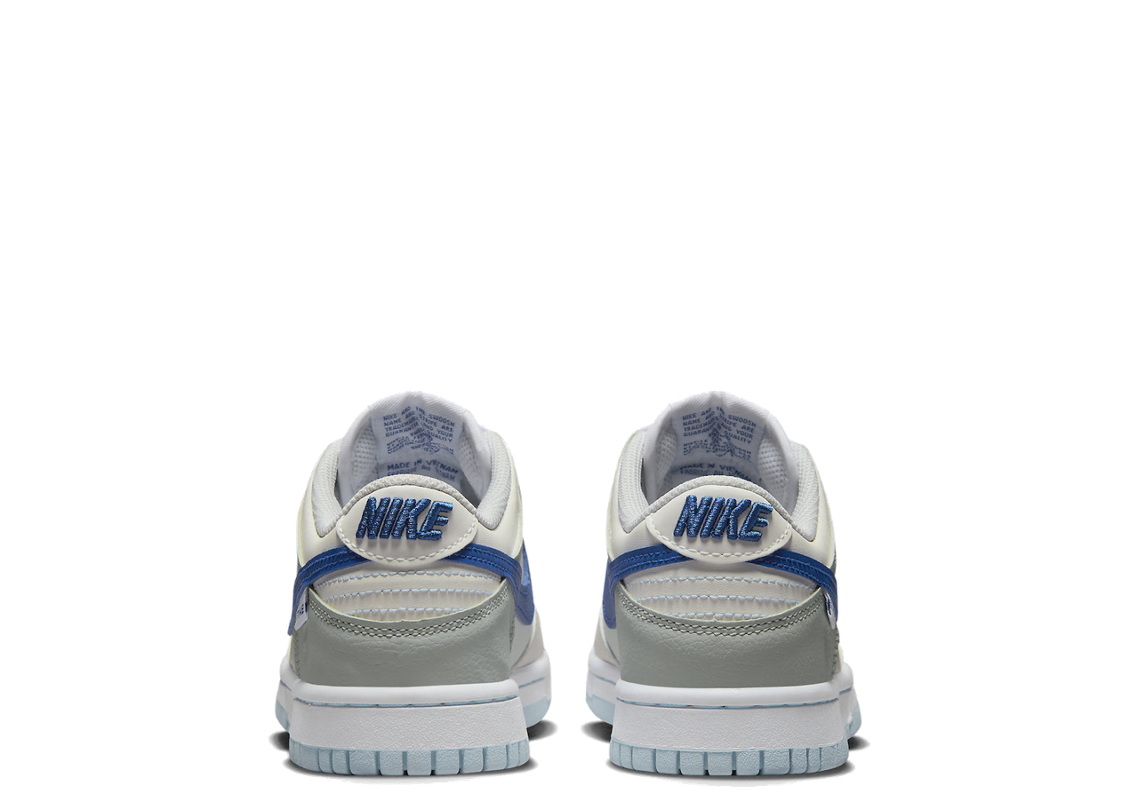 Nike Dunk Low Ivory Hyper Royal (Grade School) - photo 3
